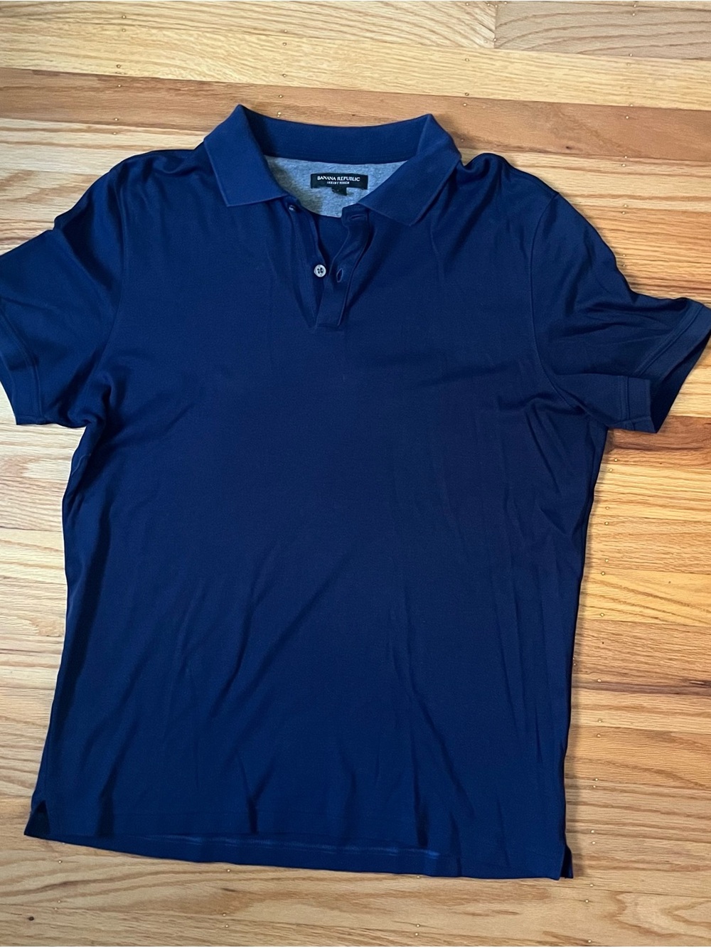Banana Republic Men's Dark Navy Polo